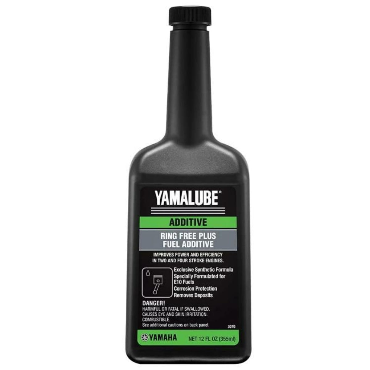 YAMAHA envase frontal de Ring Free Plus visible, limpieza y dosificación precisa