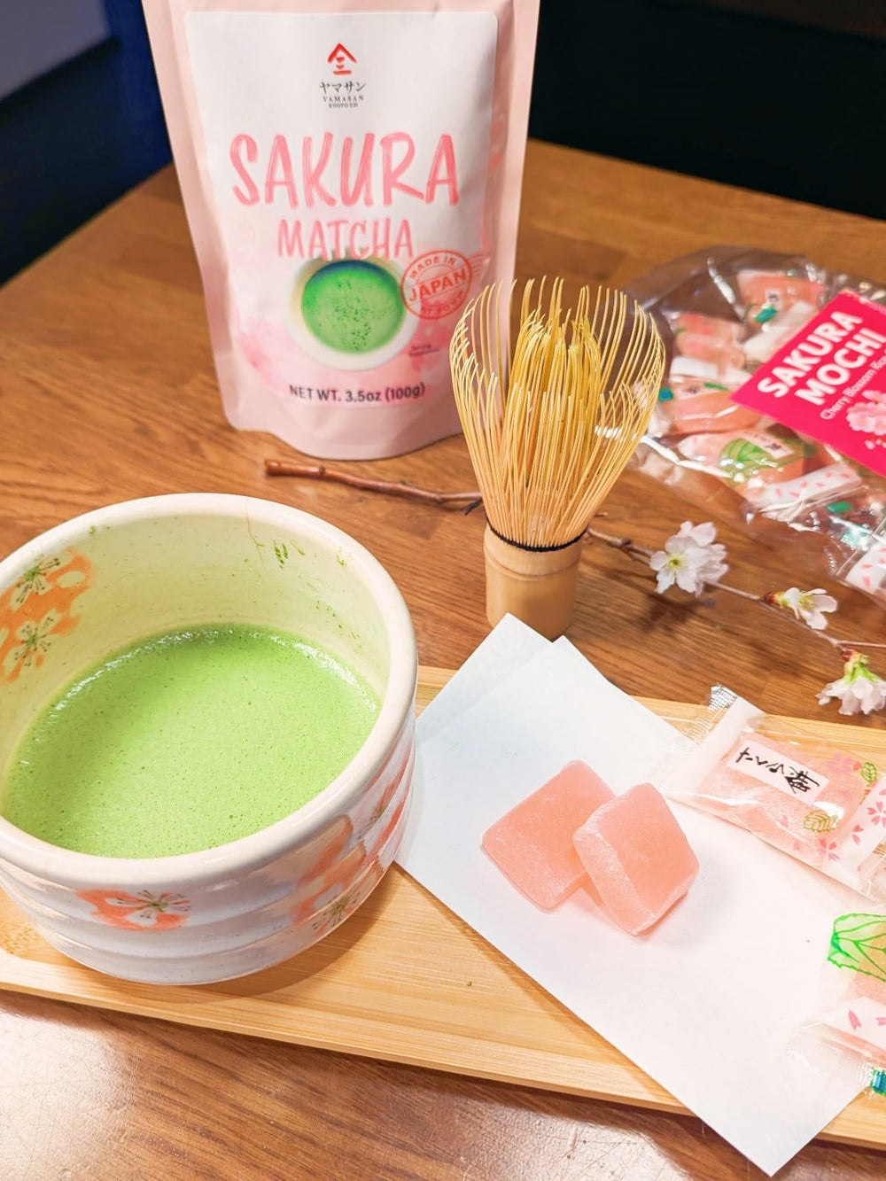 YAMASAN KYOTO UJI escena estilo hanami para inspirar uso en celebraciones