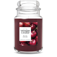 Yankee Candle envase frontal mostrando presentación y duración