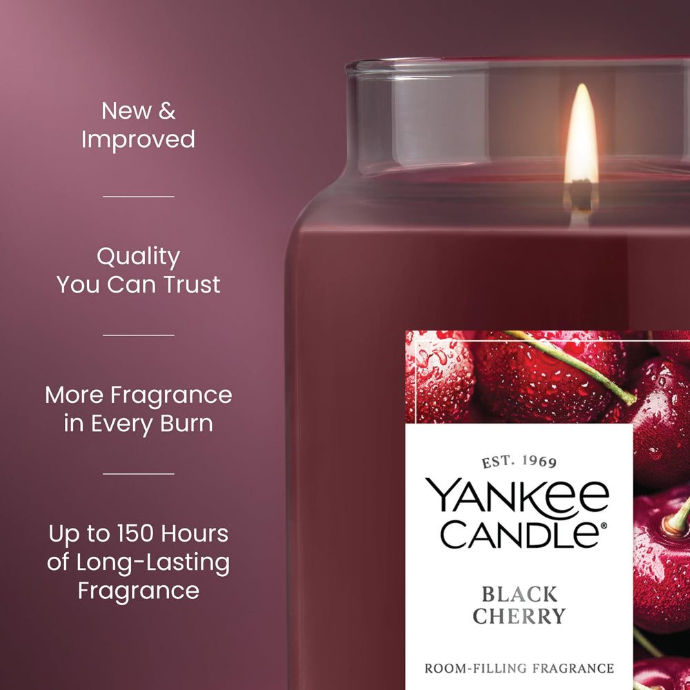 Yankee Candle superficie de cera limpia que demuestra combustión uniforme