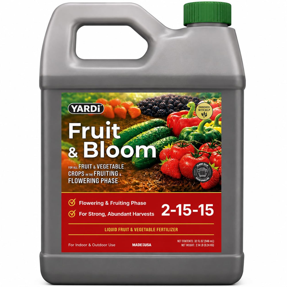 YARDi bottle front view showing 32 oz packaging and purpose