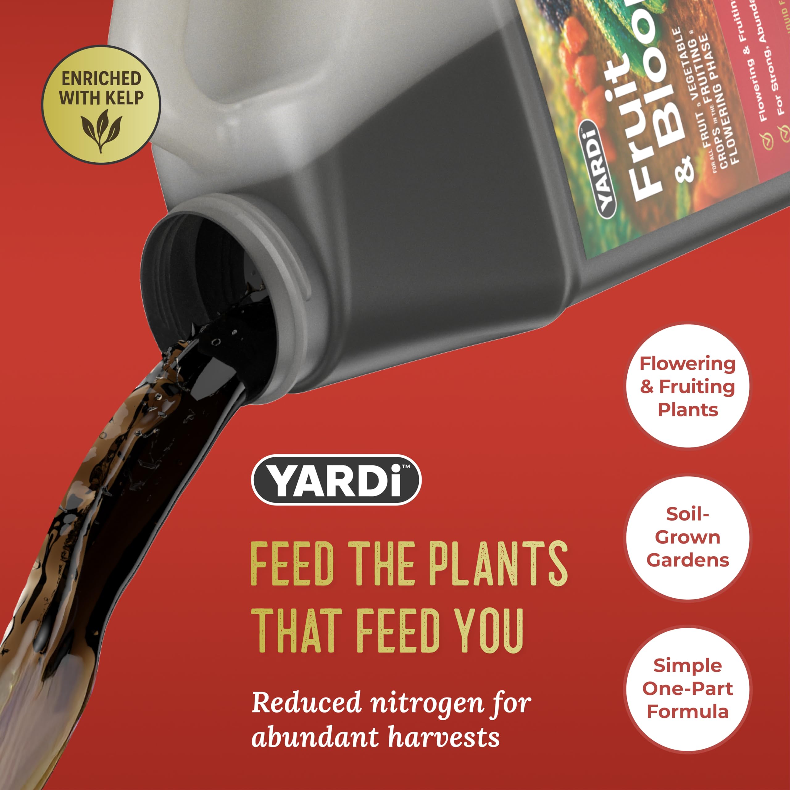 YARDi label close-up listing 2-15-15 formula and micronutrients benefit