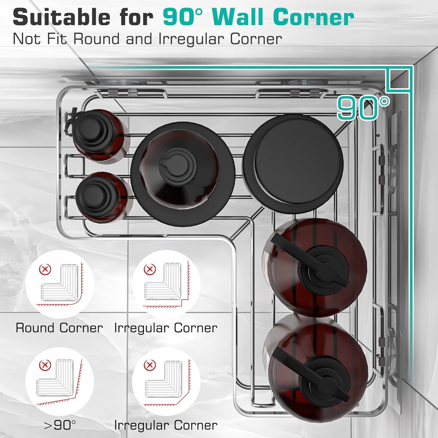 YASONIC acabado cepillado visible, fácil limpieza y estética moderna