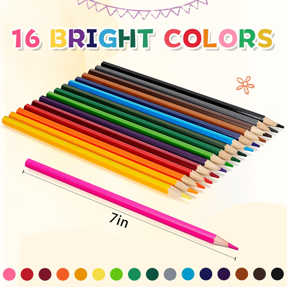 YEGEER abanico de 16 colores, ventaja visual para proyectos creativos