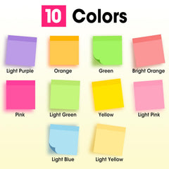 YesBes paleta de diez colores vibrantes para codificación visual rápida