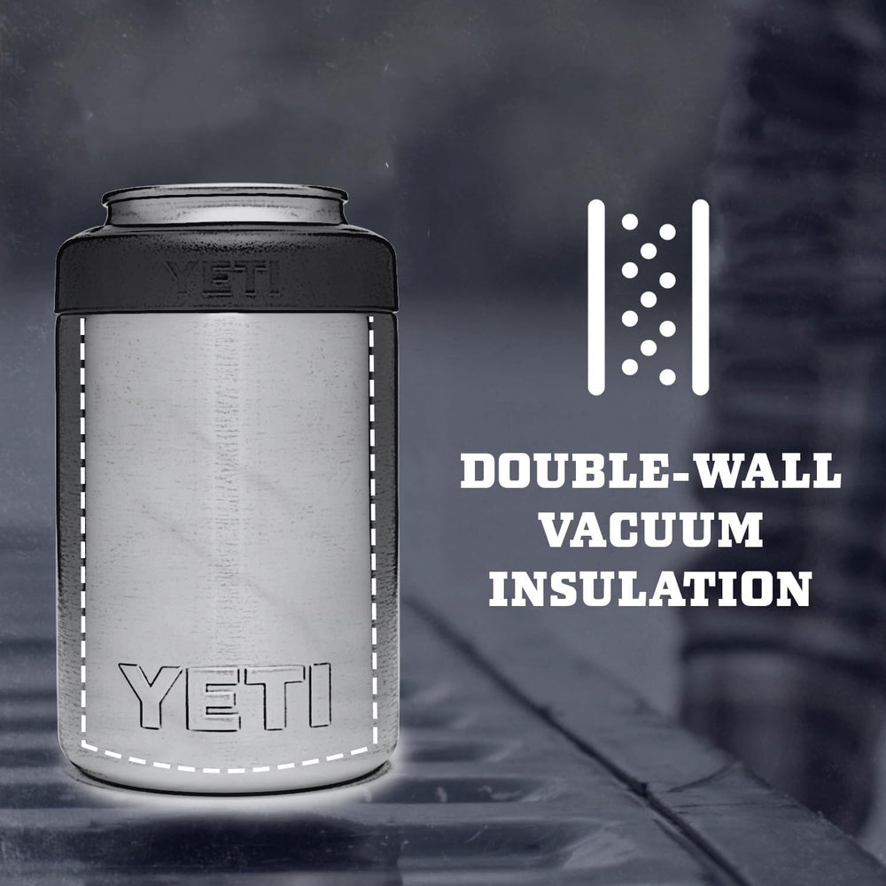 YETI Colster enfoque en el mecanismo Load-and-Lock para colocación rápida