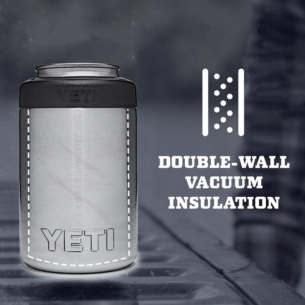 YETI Colster detalle del acero Thick Gauge para mayor durabilidad