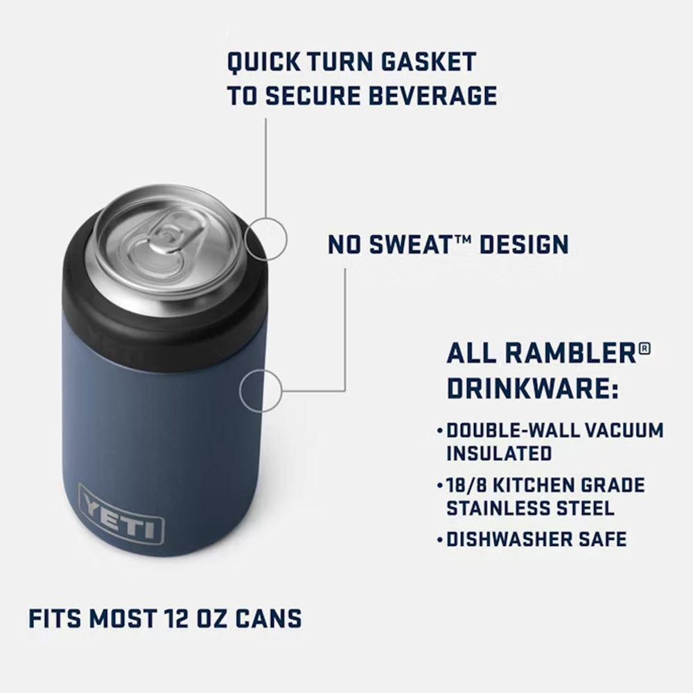 YETI Colster detalle del interior de goma que asegura latas y evita movimientos