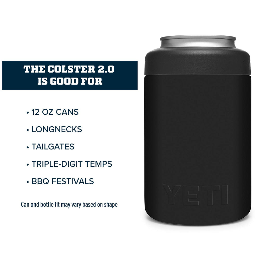 YETI Colster junta Load-and-Lock en cuarto de giro para fijar lata
