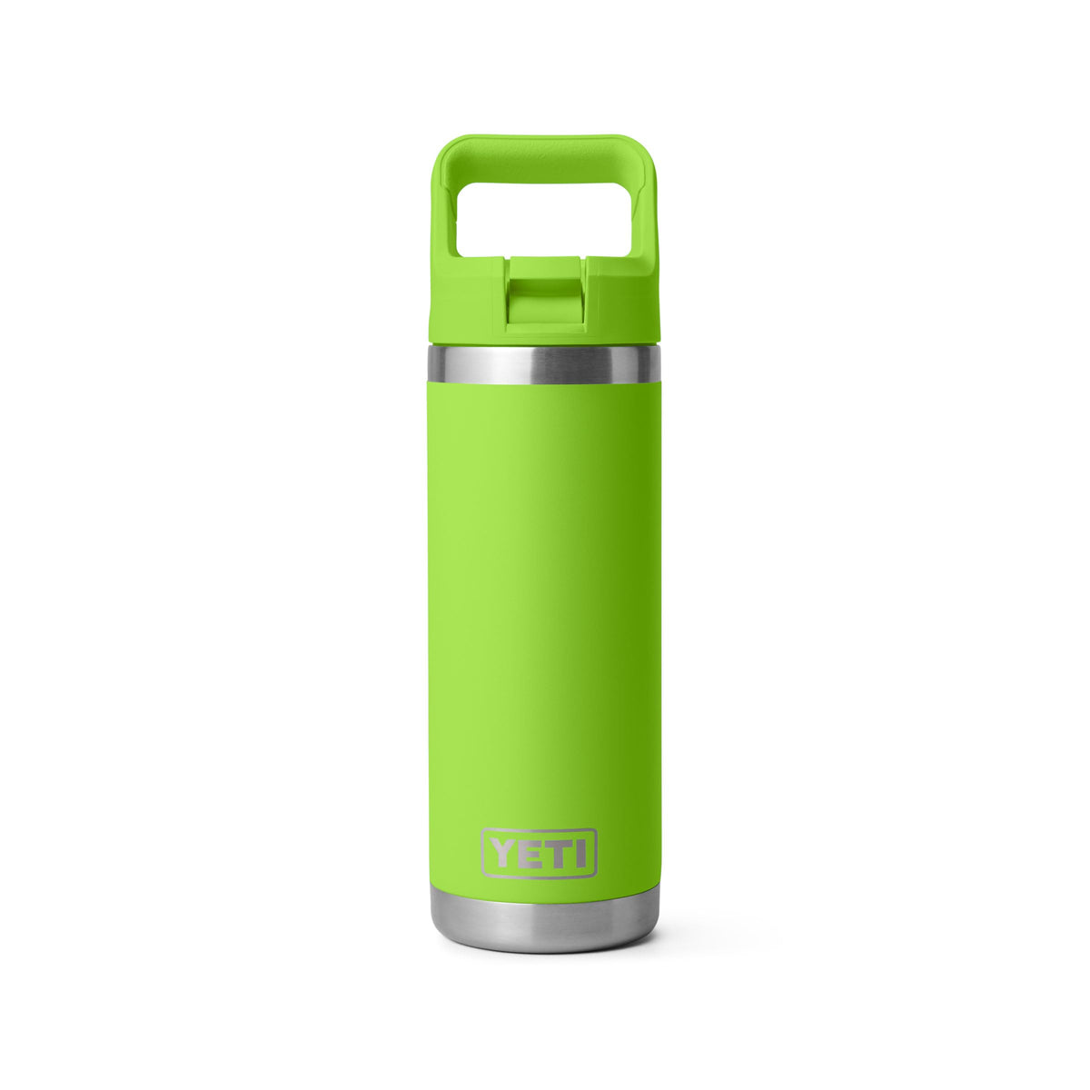 YETI Rambler frente Venom mostrando diseño robusto y color vibrante