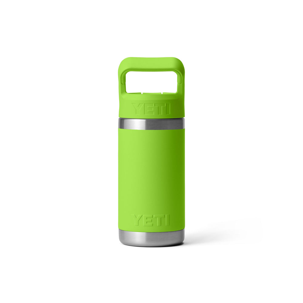 YETI Rambler Jr en mano infantil, facilidad de agarre y uso escolar