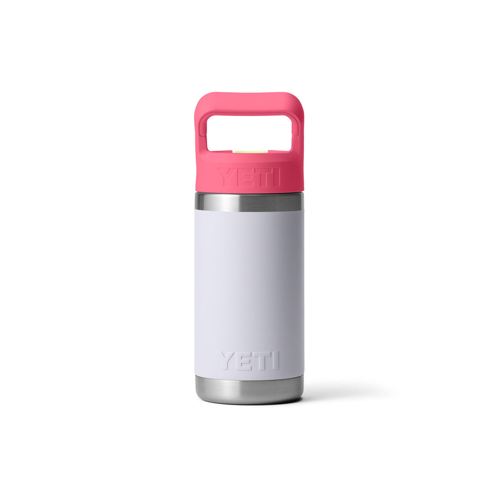 YETI Rambler Jr dentro de mochila escolar, mantiene bebidas sin humedad