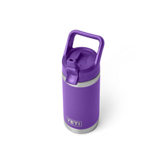 YETI Rambler Jr detalle de la pajita resistente, ideal para juegos