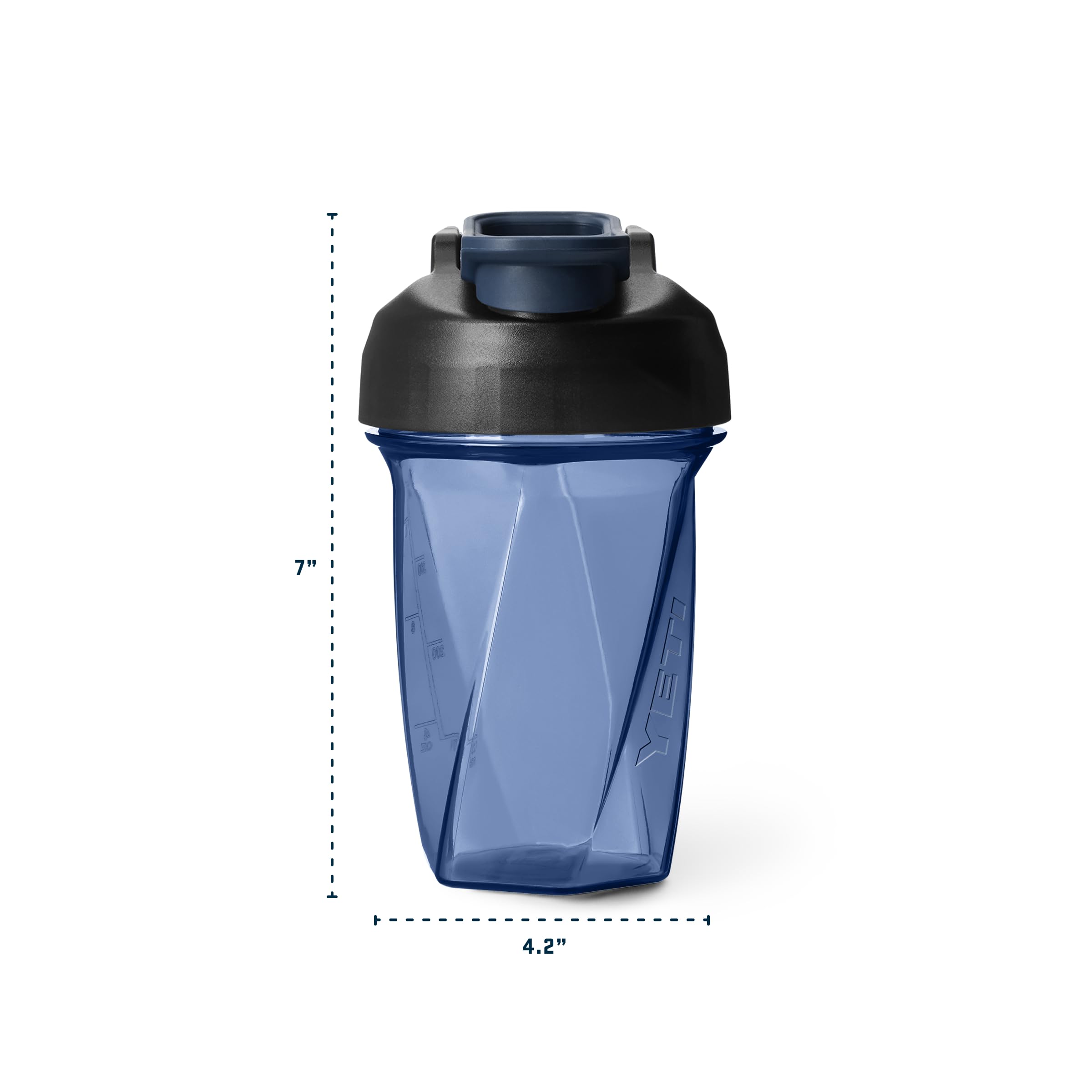 YETI Helimix next to phone showing 20oz scale and pocket-friendly benefit