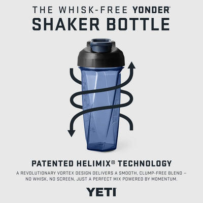 YETI Helimix interior close-up highlighting vortex walls for smoother mixing