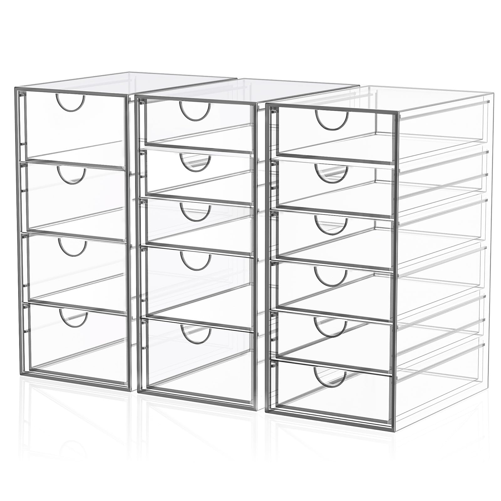 YFXCVSL vista frontal pack de 3 piezas mostrando organización clara y orden