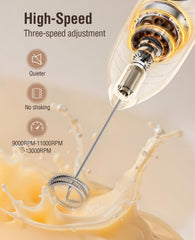 yidianideals balloon whisk whipping cream in a bowl for light, airy texture