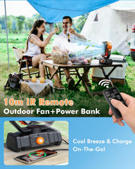 Yinenio LED lantern mode illuminating campsite with adjustable light