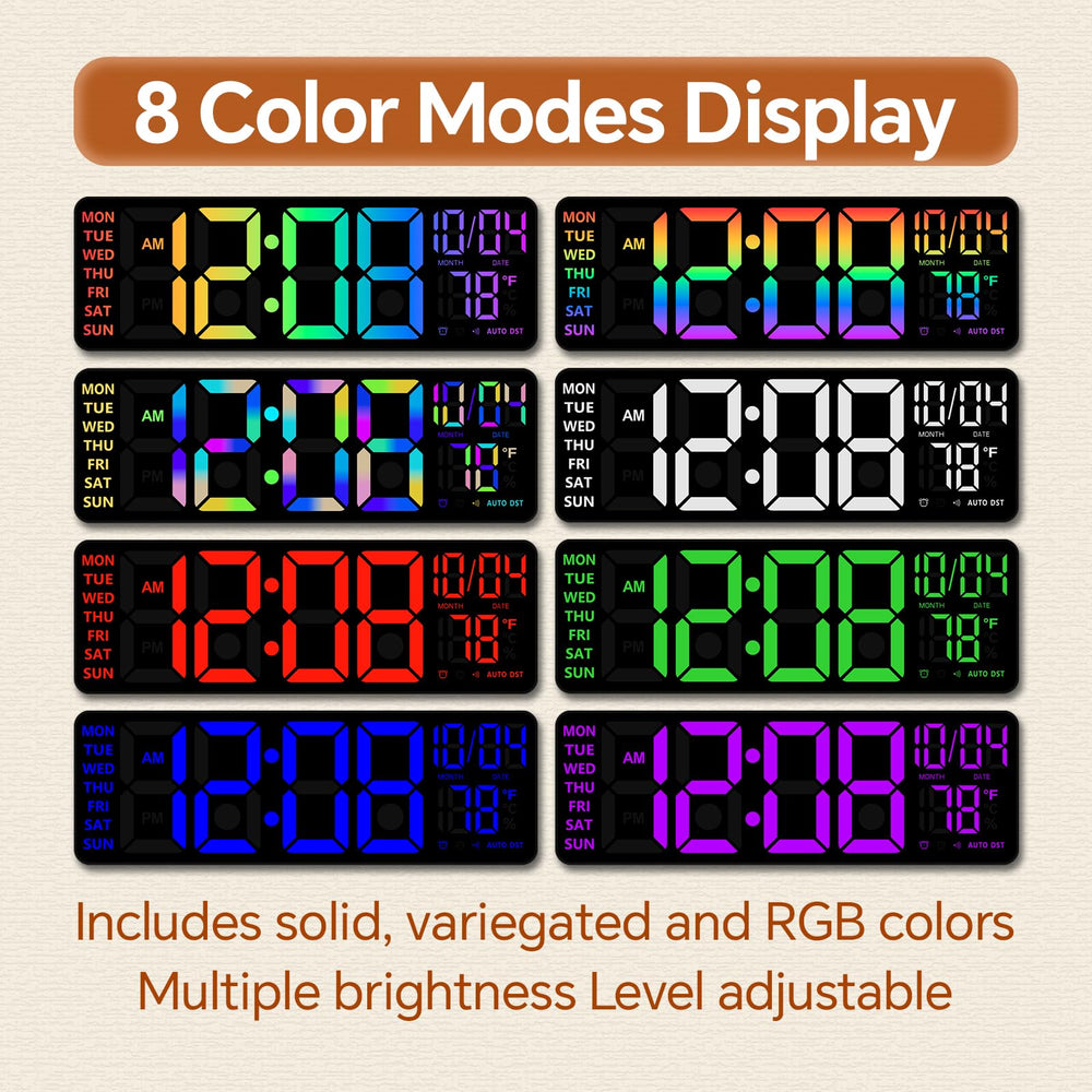 YISILE in bedroom ambient lighting demonstrates soft night modes for sleeping