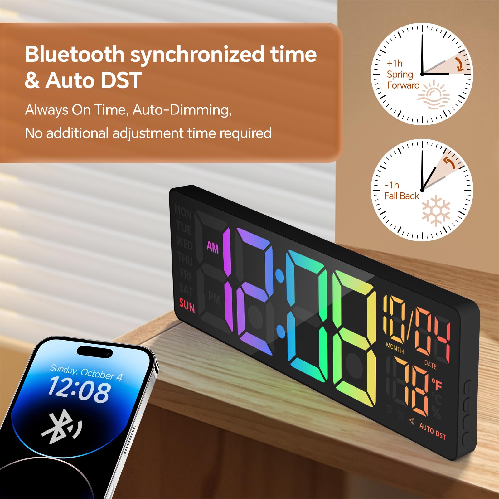YISILE remote and controls allow easy adjustments and quick convenience