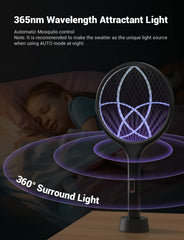 YISSVIC base iluminada atrayendo insectos para función automática manos libres