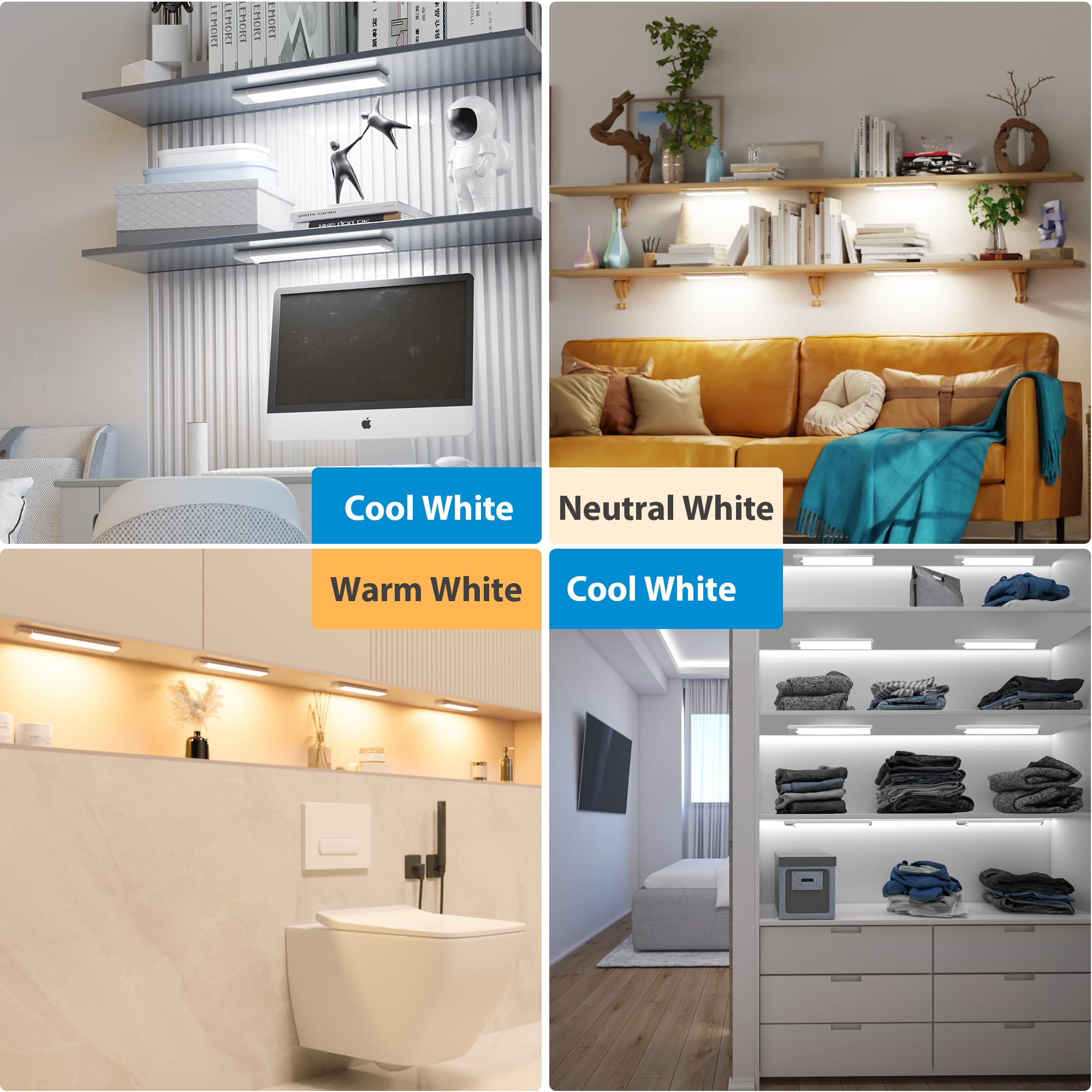 YLXS instalación en cocina estilo de vida ilumina espacio de trabajo