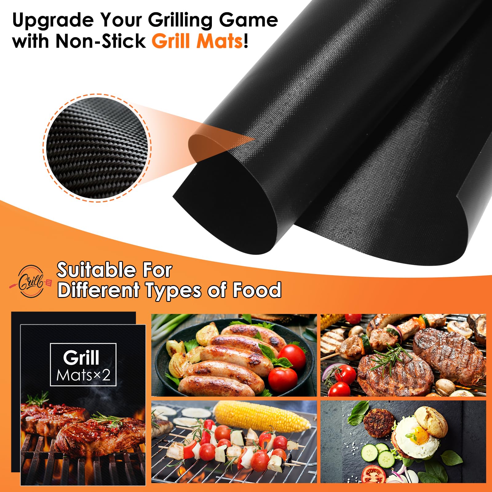 Yoehka tongs flipping steak on grill showing safe distance and control
