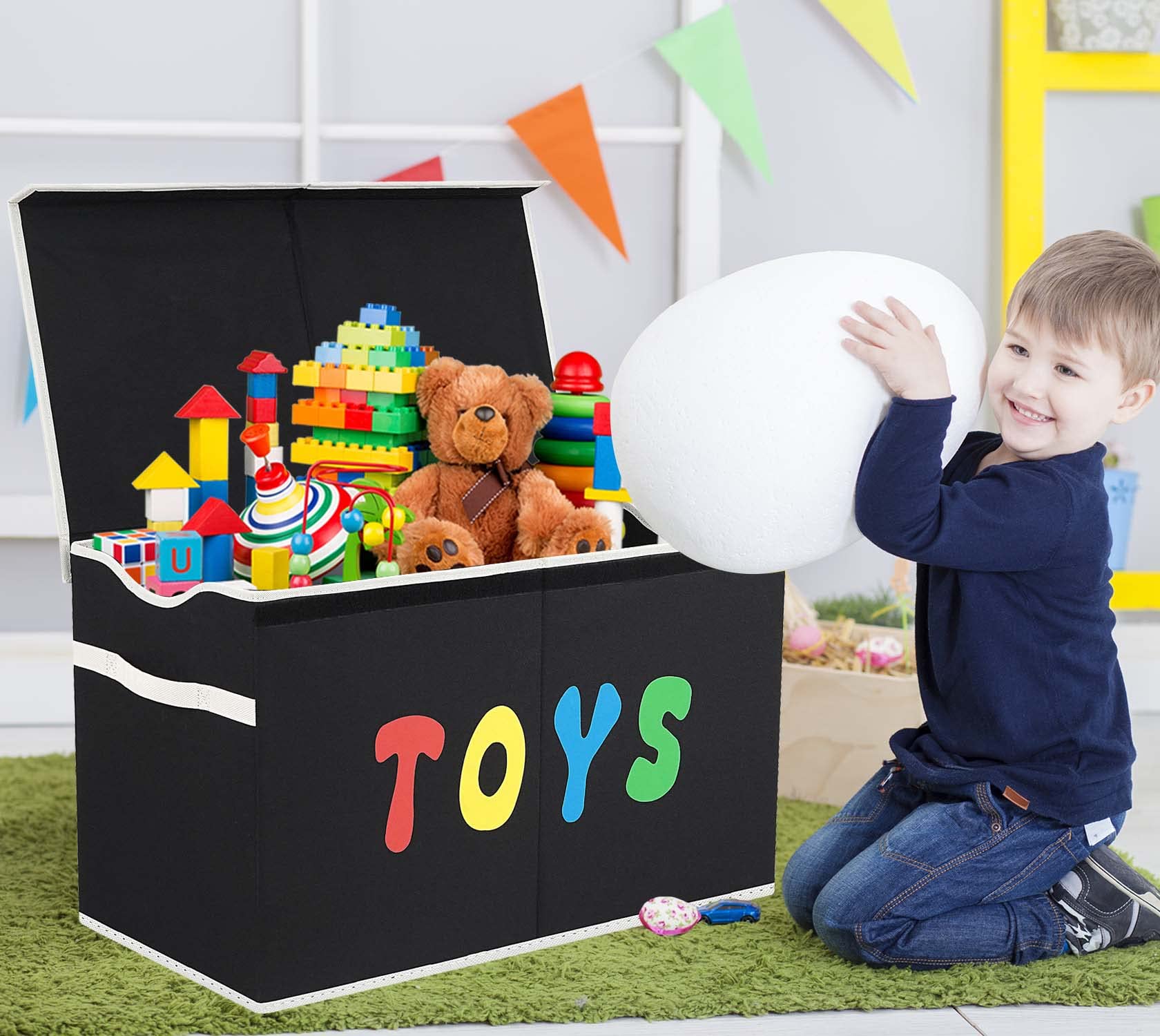 YOLOXO en habitación infantil integrándose con decoración y orden