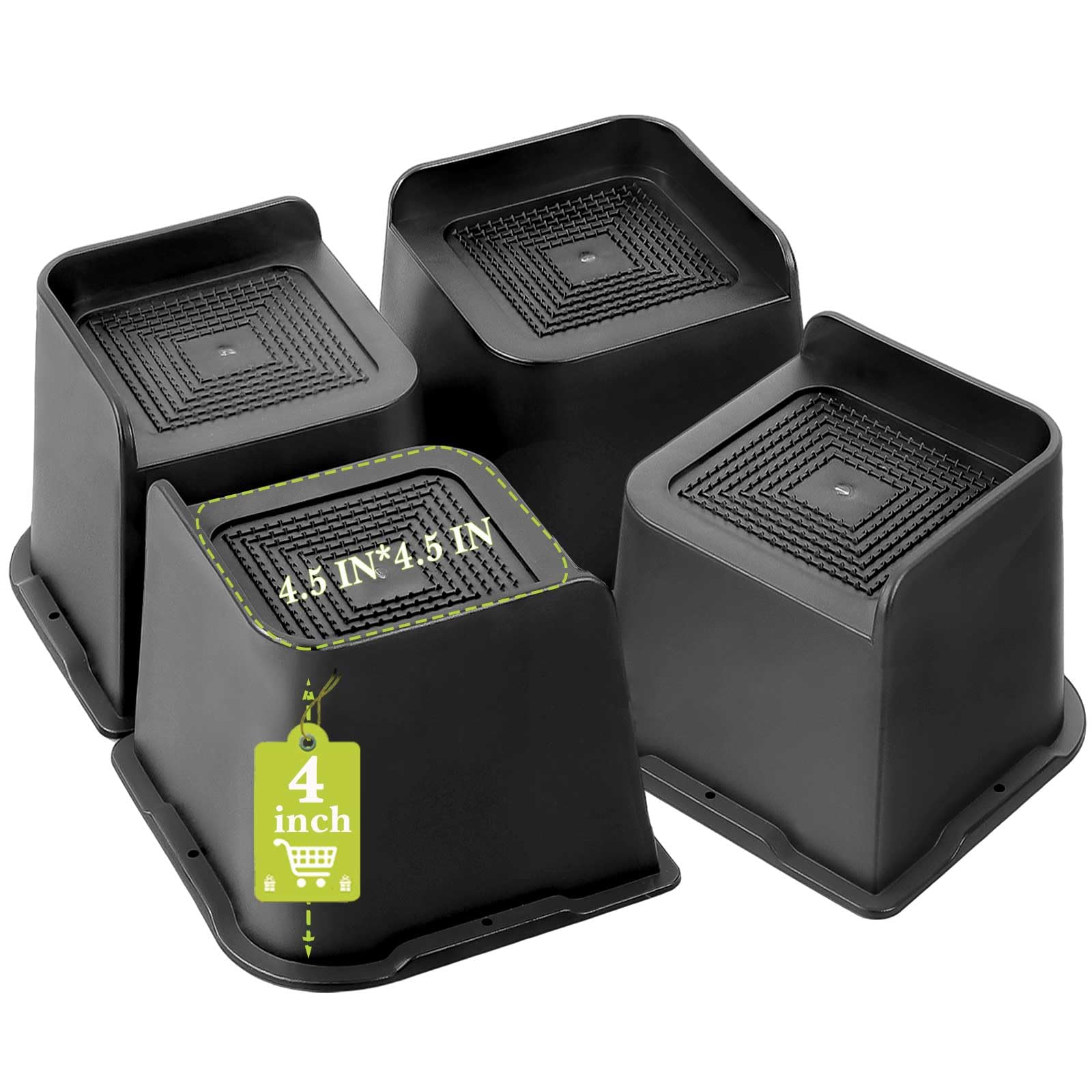 Yookwutar frente paquete cuatro elevadores 4 pulgadas con diseño resistente