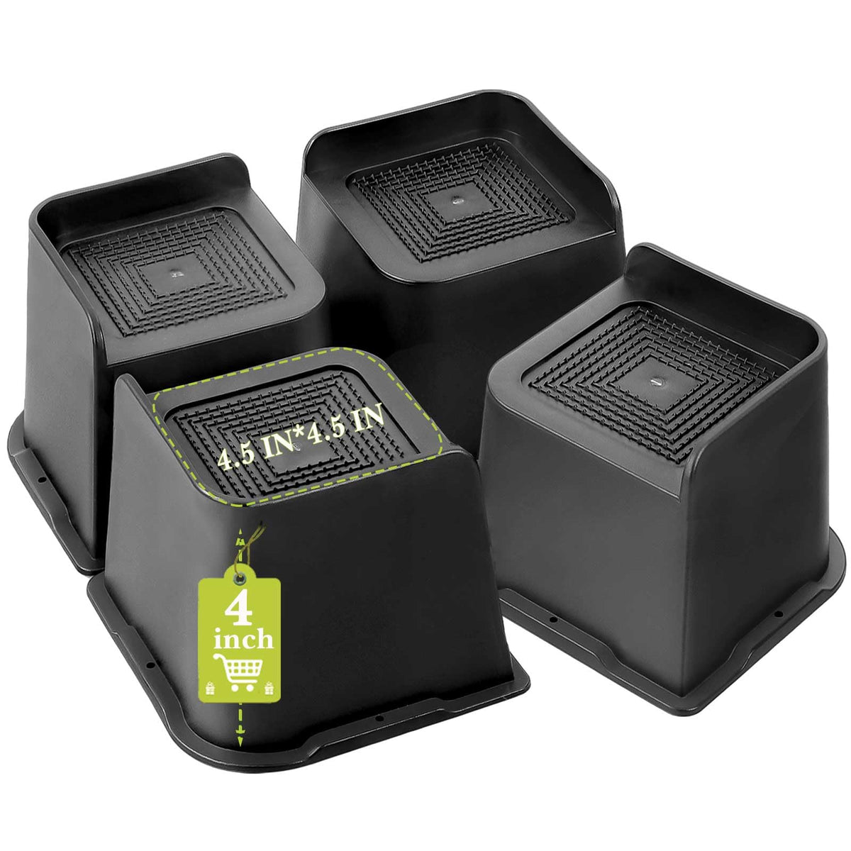 Yookwutar frente paquete cuatro elevadores 4 pulgadas con diseño resistente