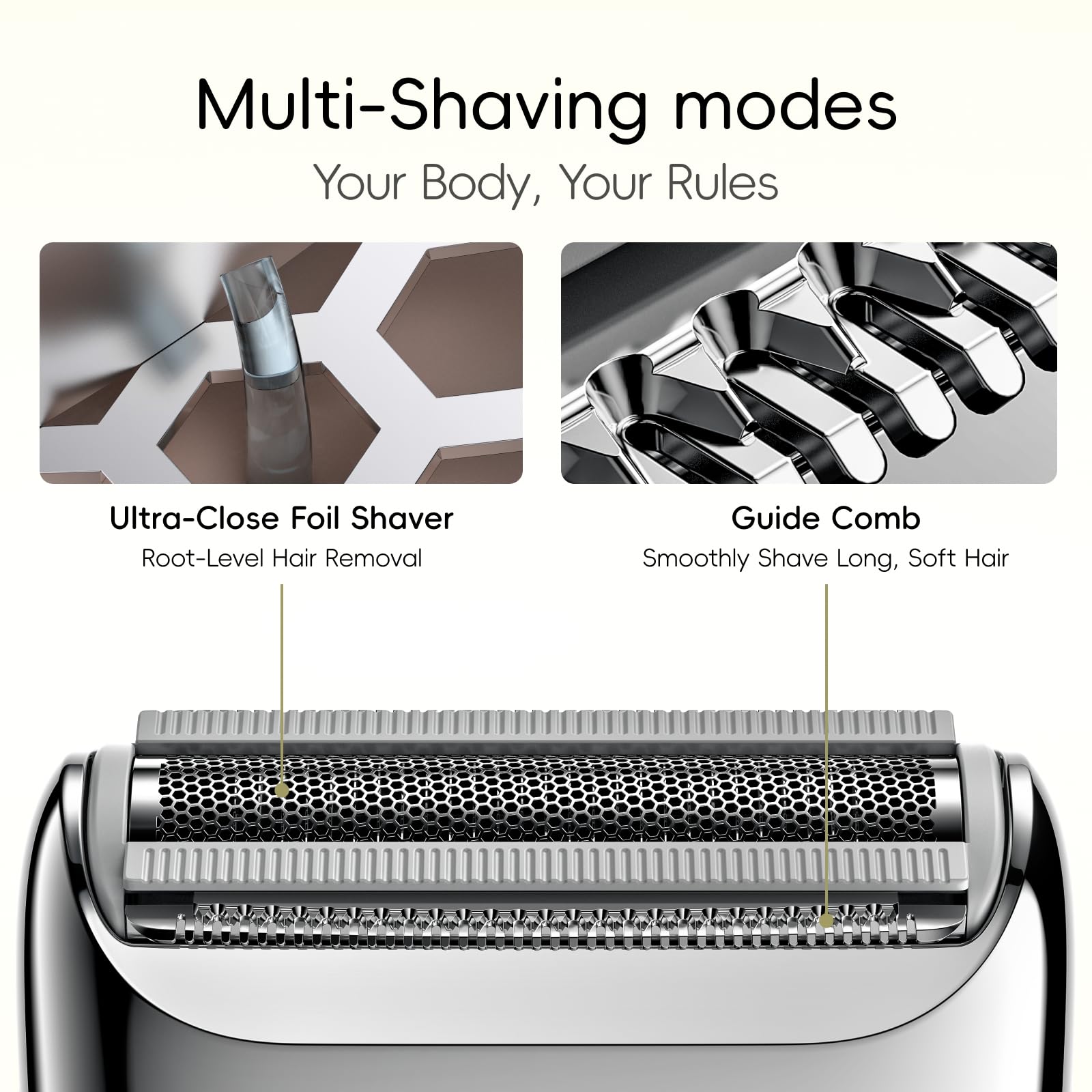 yoose on bathroom counter in lifestyle scene for everyday grooming
