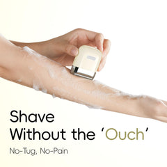 yoose trimmer with comb attached demonstrates precise length control