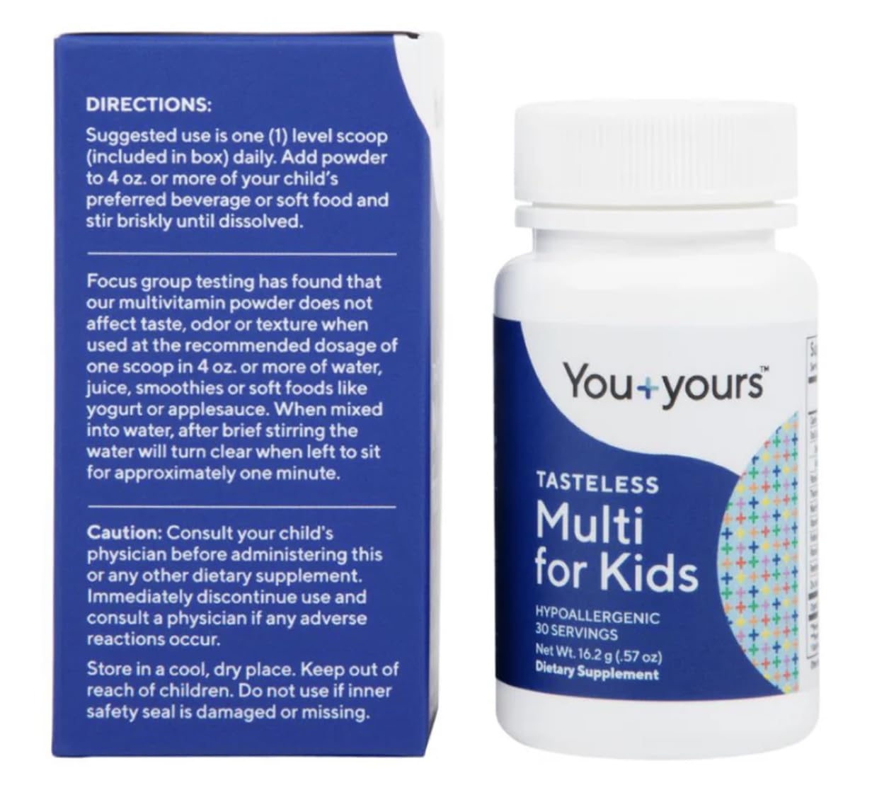 You+yours mezclado en yogur infantil, integración sin cambiar sabor