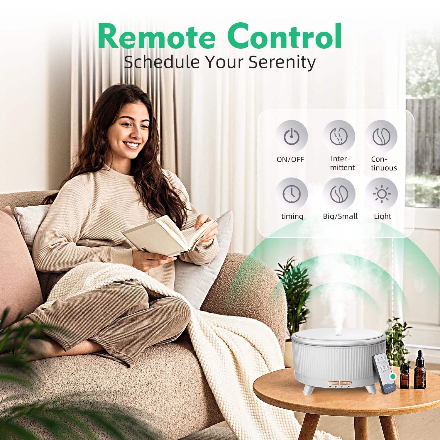 YOUENKITY comparación con mano, ilustra tamaño pequeño y gran capacidad