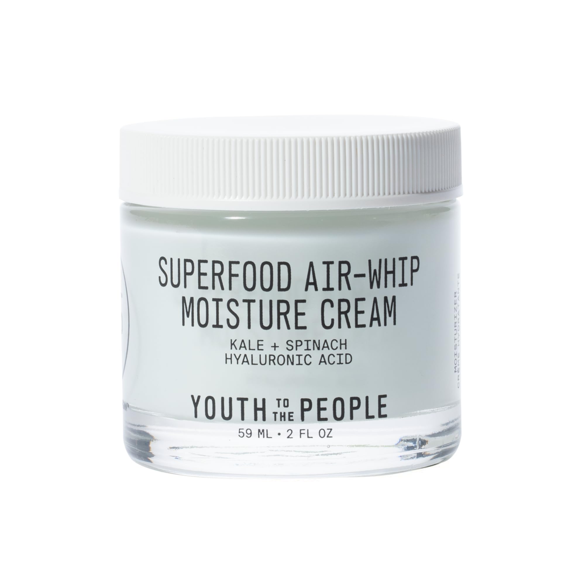 Youth To The People front packaging showing 2 oz jar and branding benefit visible protection