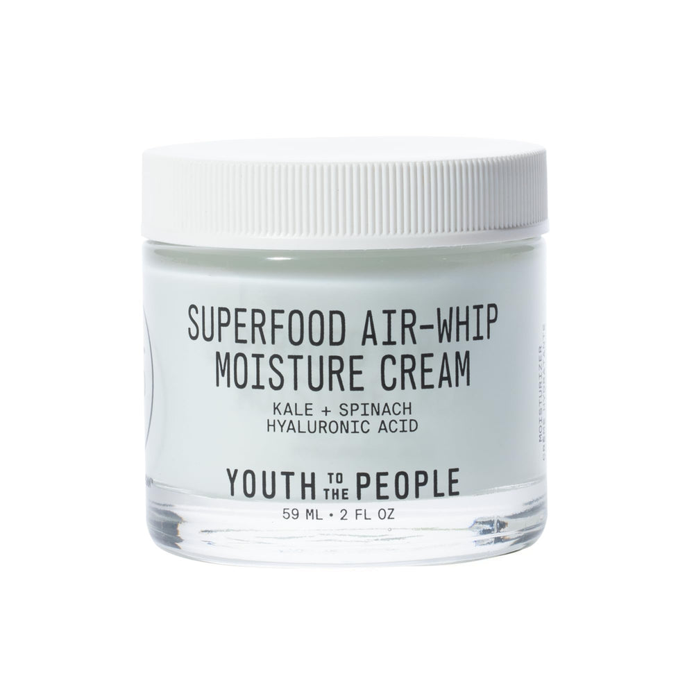 Youth To The People front packaging showing 2 oz jar and branding benefit visible protection
