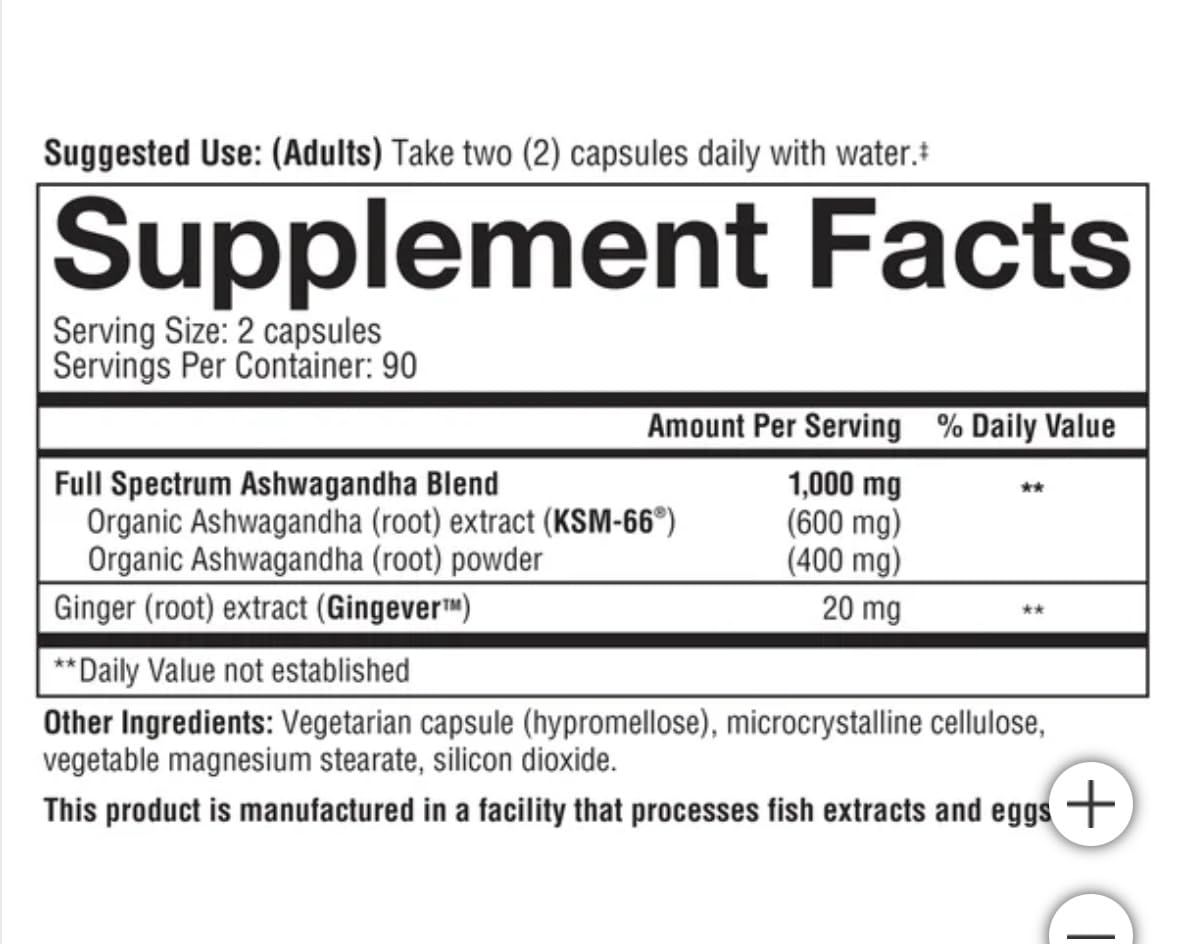 Youtheory etiqueta con ingredientes y beneficios para elección informada