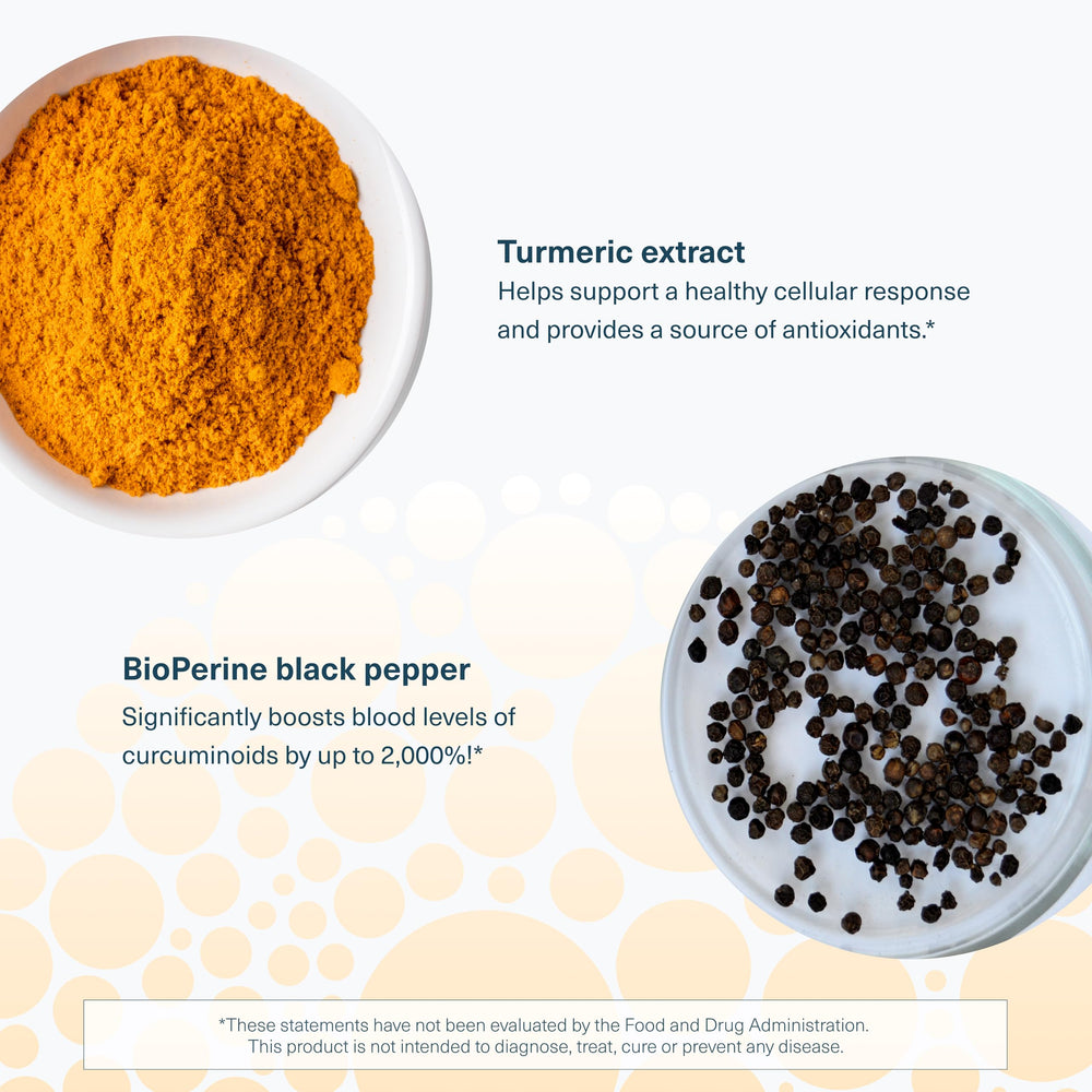 Youtheory ingredientes curcuminoides y extracto de cúrcuma en polvo