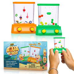 YoYa Toys frontal del empaque mostrando ambos juegos y beneficios portátiles