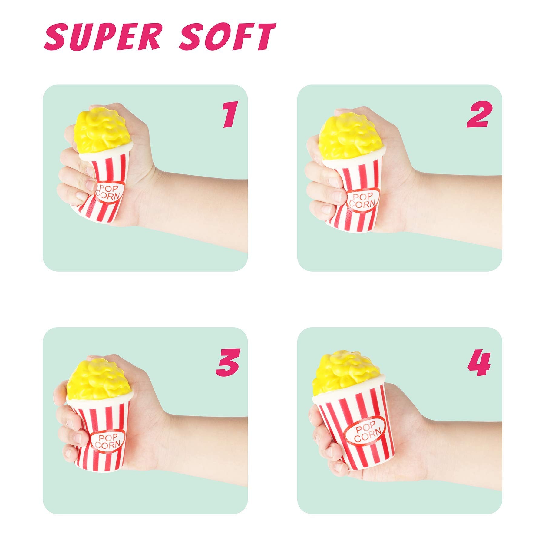 YOYI squishies como recuerdos en mesa de fiesta, ideal para celebraciones