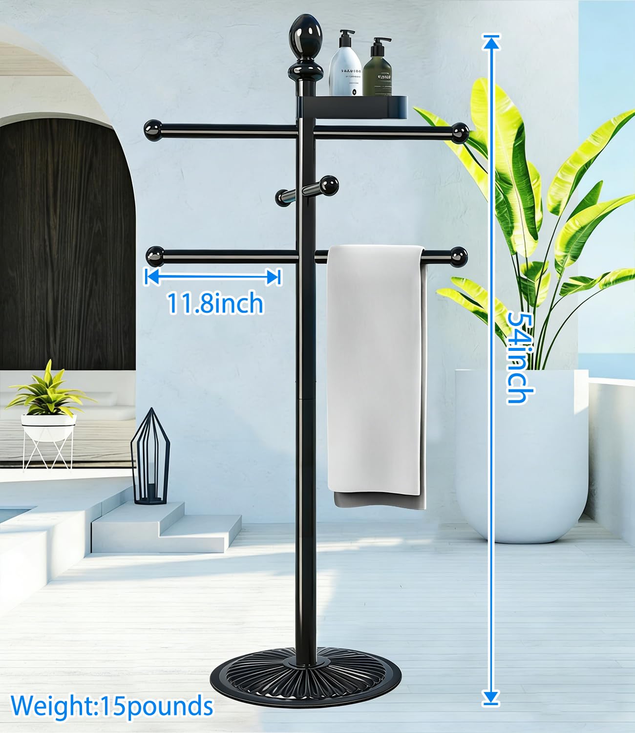 Yozoluck next to lounge chair showing size and scale for placement benefit