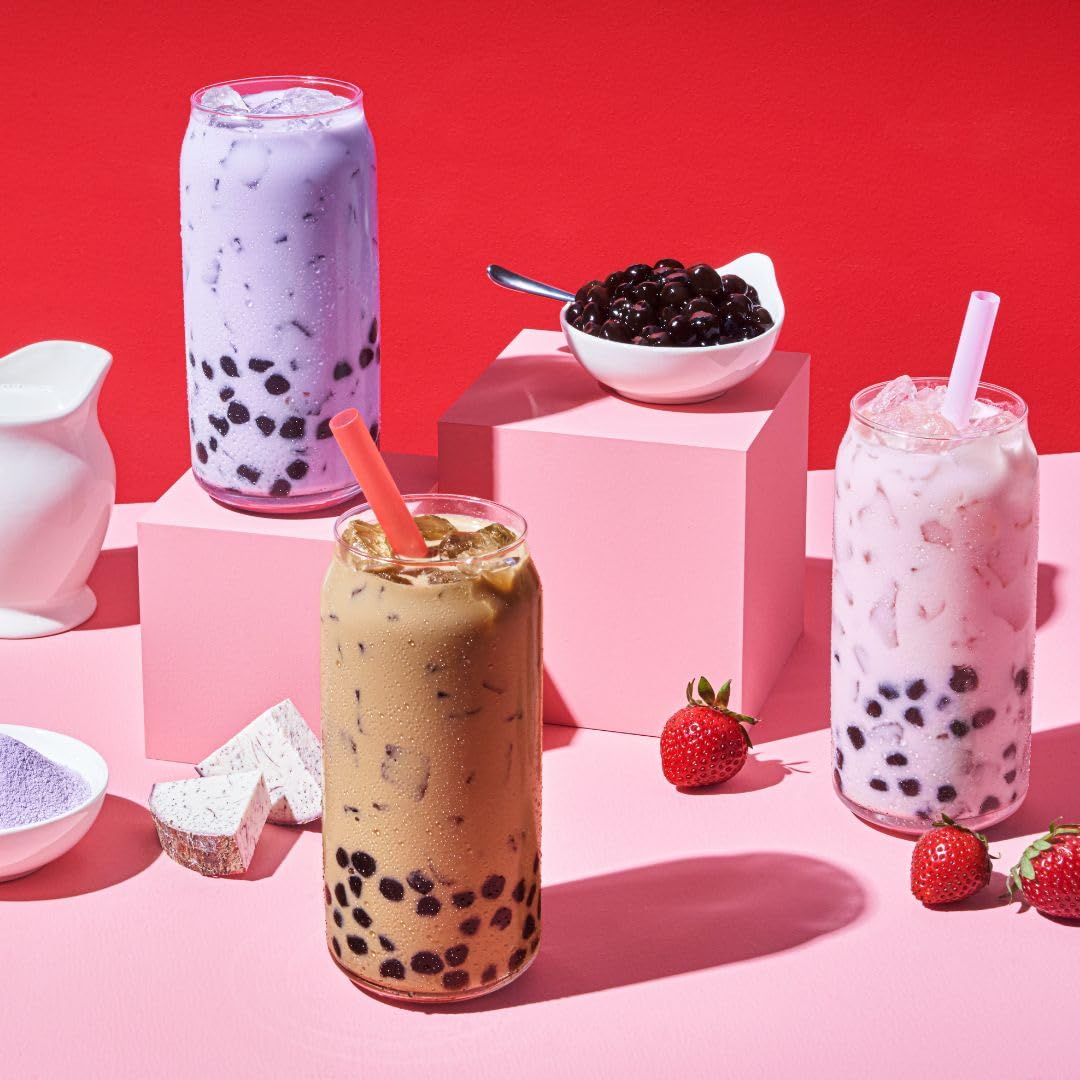 YULU FOODS sobres de milk tea dispuestos para preparar variedad rápida