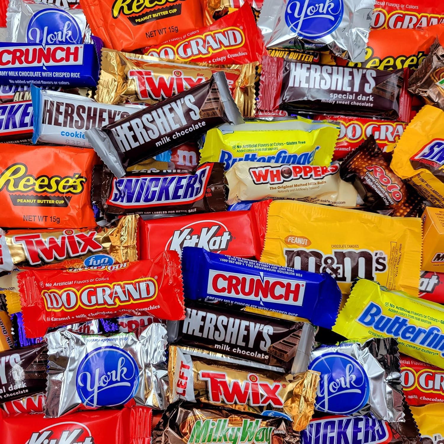 Yummy Chew detalle de piezas envueltas que facilita reparto higiénico