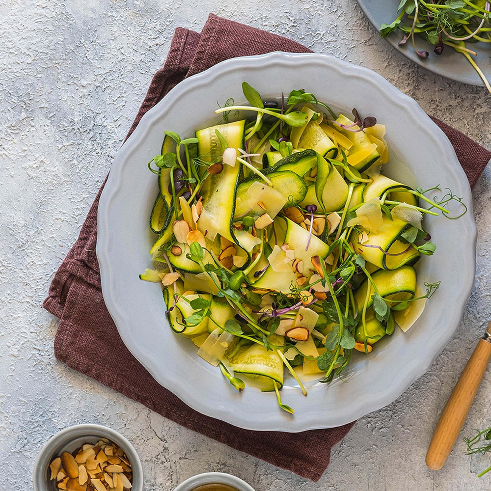 Yupik sliced almonds in a bowl ready to sprinkle for added texture