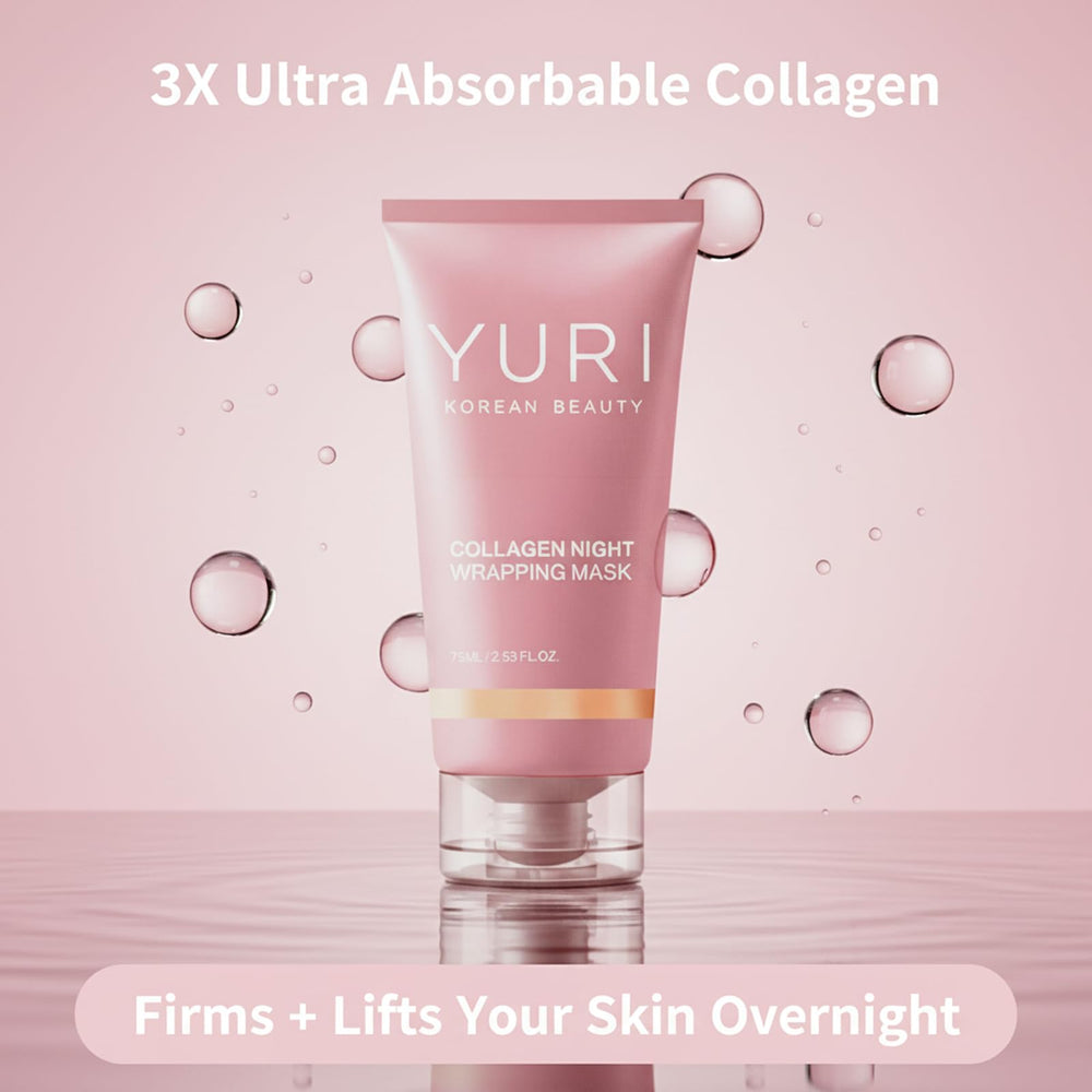 YURI BEAUTY producto sobre tocador, inspiración para rutina nocturna