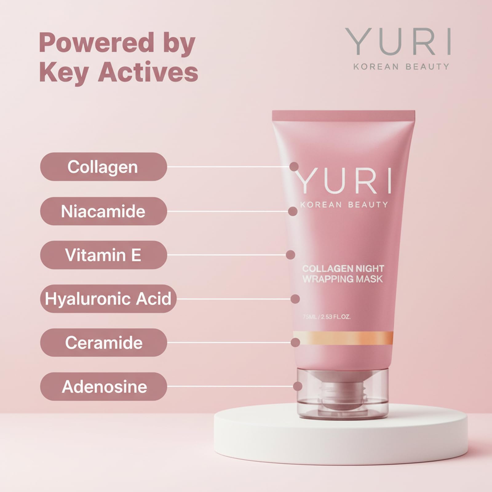 YURI BEAUTY retirada peel-off suave en la mañana, comodidad y limpieza