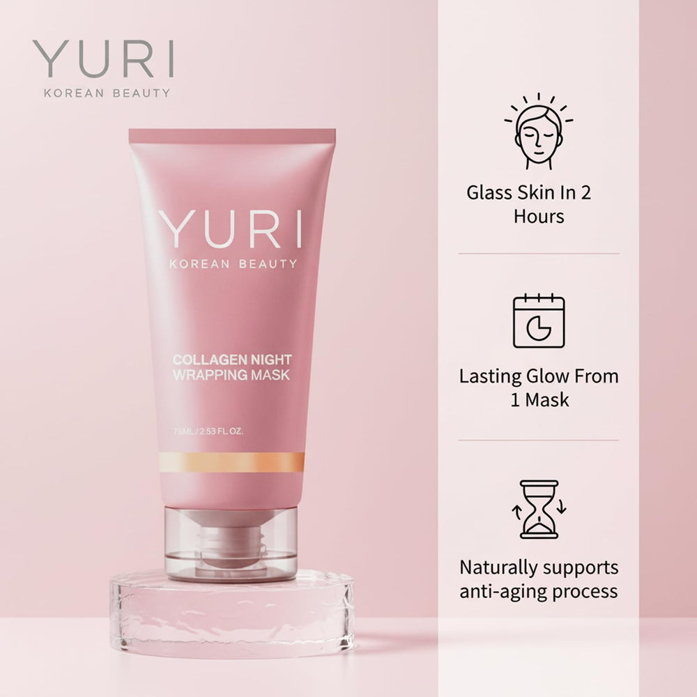 YURI BEAUTY textura cremosa en cuchara, hidratación profunda visible
