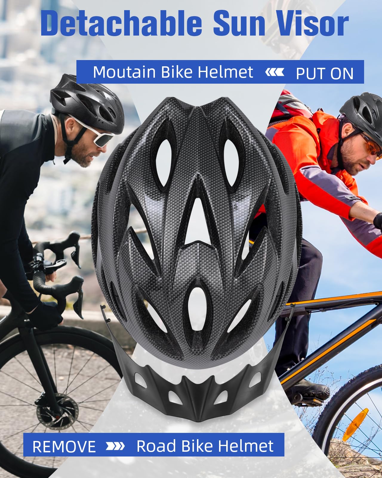 Zacro helmet adjustment dial image showing easy-fit control for comfort