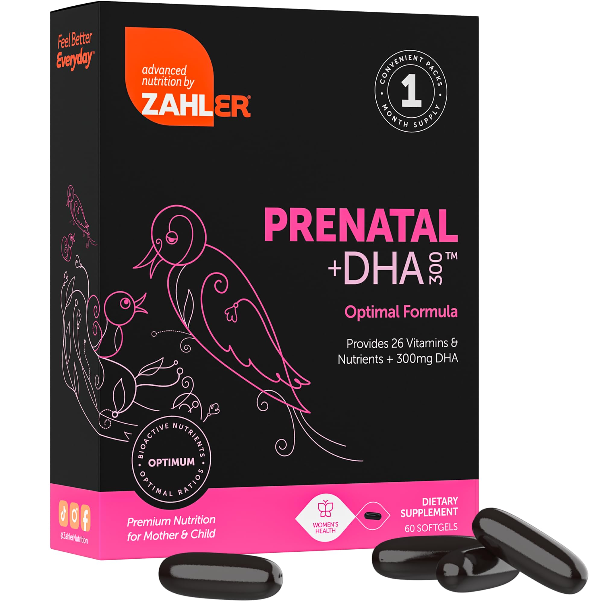 Zahler softgel en primer plano, textura suave y fácil de tragar