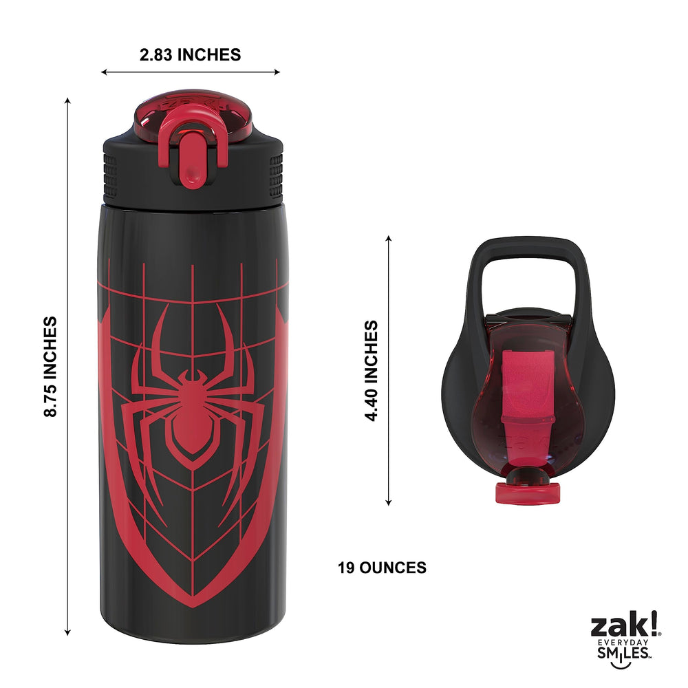 Zak Designs botella en portavasos de coche para comprobar ajuste y conveniencia
